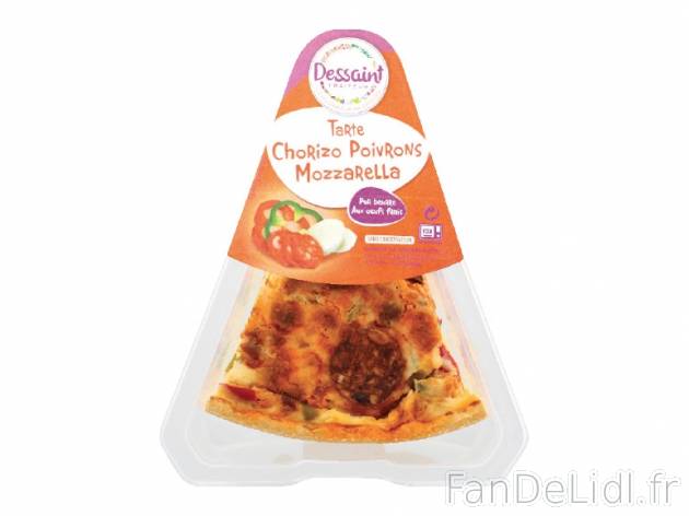 Tarte salée individuelle , prezzo 1.99 € per 180 g au choix, 1 kg = 11,06 € ...