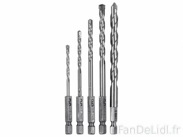 Forets hexagonaux , le prix 2.99 € 
- Set de 5
- Au choix : forets hexagonaux ...