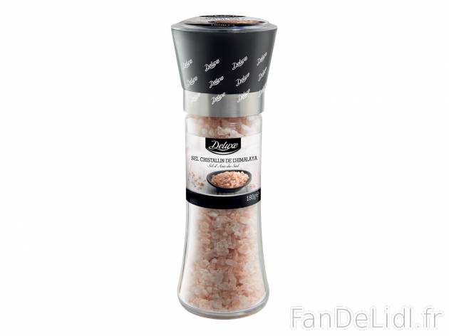 Moulin à sel , le prix 3.49 € 
- Au choix : cristallin de l’Himalaya, gemme ...