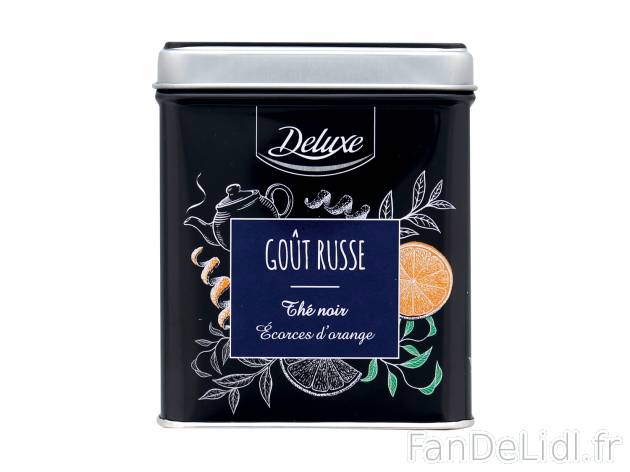 Thés noirs , le prix 3.69 €