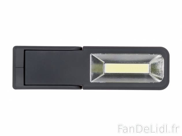 Lampe de travail à LED , le prix 4.99 € 
- Socle magnétique et crochet pliant ...