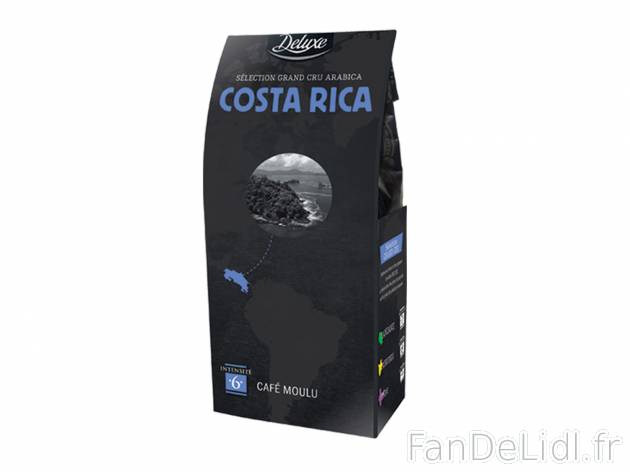 Café moulu grand cru arabica , le prix 2.19 € 
- Au choix : origine Costa Rica ...