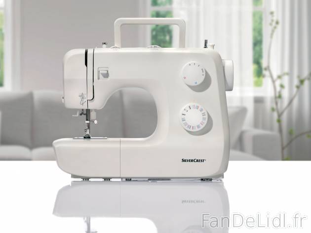 Machine à coudre Silvercrest, le prix 74.99 € 
- 33 points
- Longueur et largeur ...