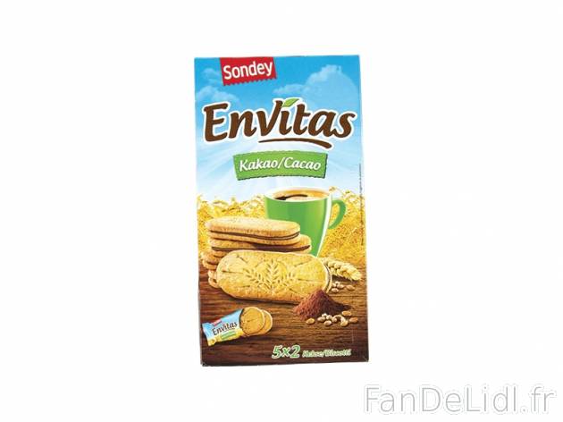 Envitas petit déjeuner , prezzo 1.45 € per 253 g au choix, 1 kg = 5,73 € EUR. ...