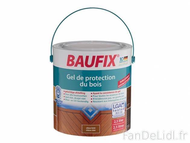 Gel de protection du bois , prezzo 8.99 € per Le pot de 2,5 L au choix, 1 L = ...