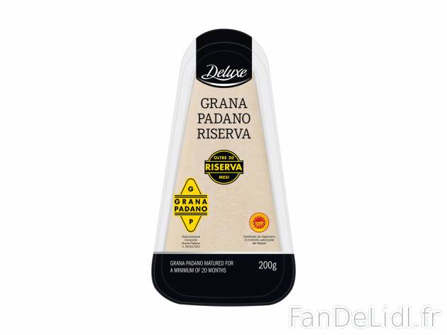Grana Padano DOP , le prix 2.99 € 
- Affinage 20 mois
Caractéristiques

- ...