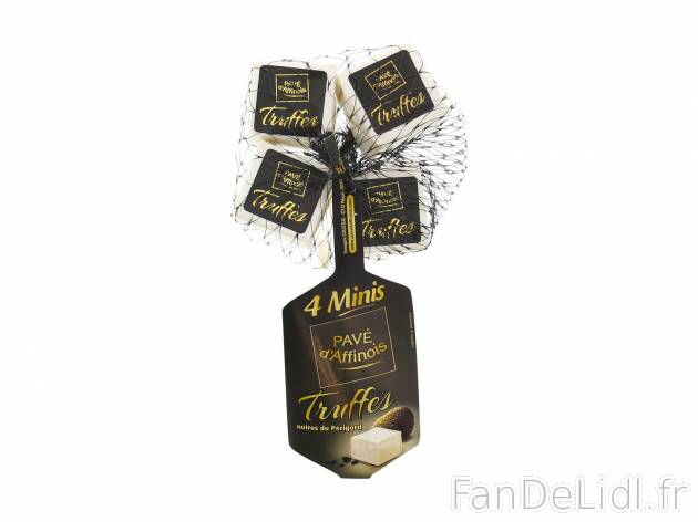 4 mini pavés daffinois à la truffe en filet , le prix 2.79 &#8364; 
- 31 % ...