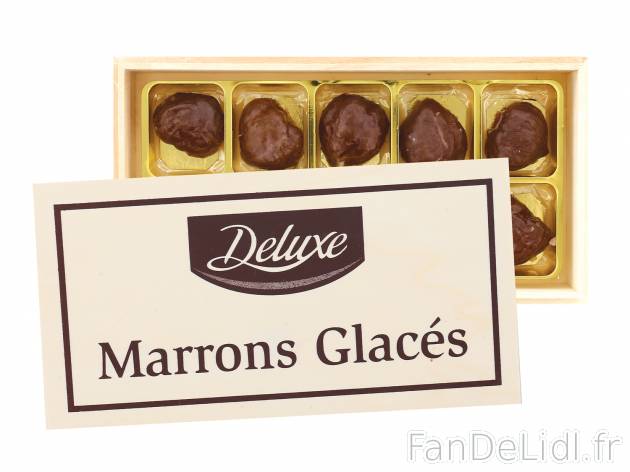 Marrons glacés , le prix 7.99 &#8364;