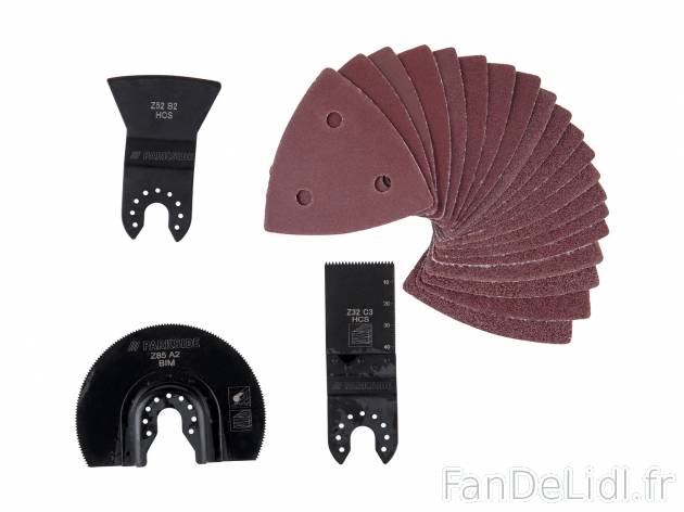 Accessoires pour outil multifonction , le prix 9.99 € 
- Set de 23 (universels)
- ...