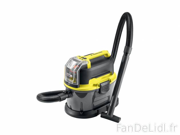 Aspirateur eau et poussière sans fil Parkside, X20VTeam, le prix 74.99 € 
- ...