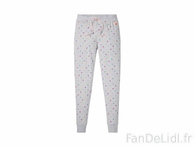 Bas de pyjama femme , le prix 5.99 € 
- Du S au XL selon modèle.
- Ex. 95 % ...