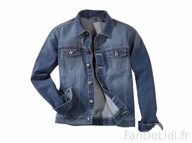 Veste en jean homme , prezzo 14.99 € per L&apos;unité au choix 
- Ex. : ...