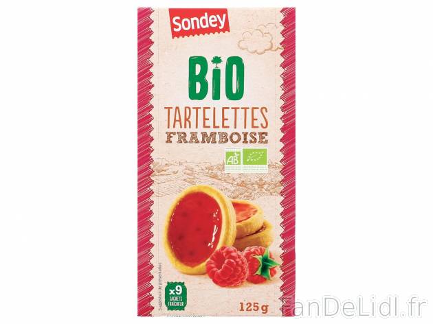 BIO desserts chez Lidl pour toute la famille et amis: Tartelettes framboise BIO ...