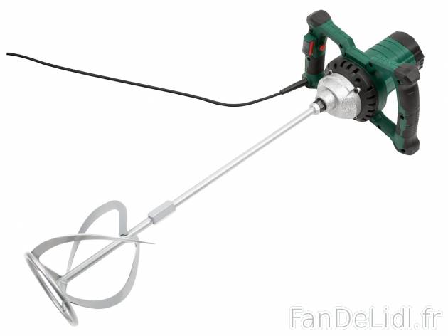 Mélangeur de peinture et de mortier Parkside, le prix 49.99 € 
- 1 600 W
- ...