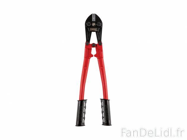 Coupe-boulon , le prix 7.99 € 
- Mâchoires remplaçables en acier chrome-vanadium
- ...