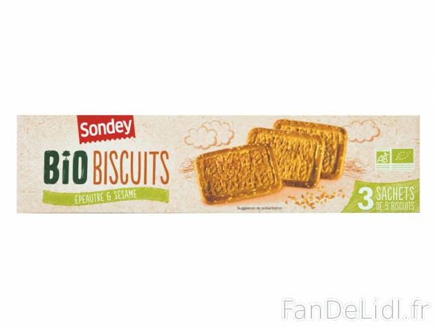 Biscuits sésame et épeautre BIO1 , prezzo 1.19 € per 170 g