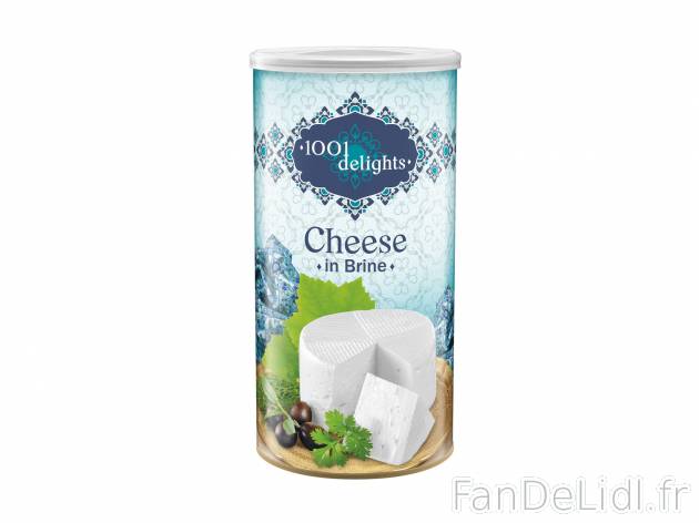 Fromage à pâte molle en saumure , le prix 6.49 € 
- 55 % de Mat. Gr. sur produit ...
