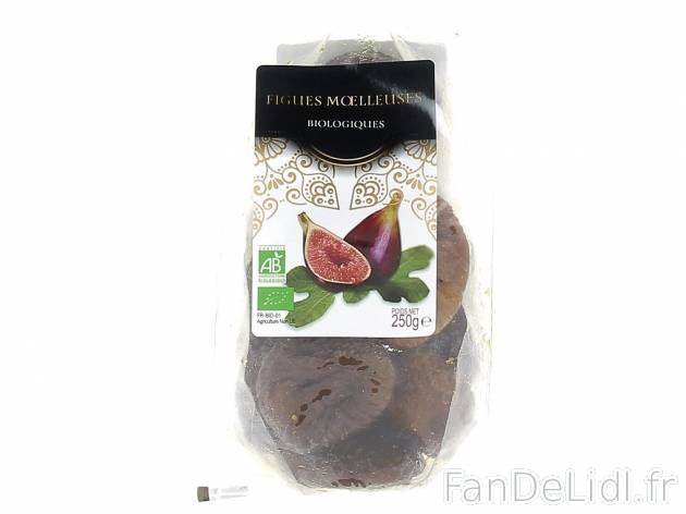 Figues Bio dénoyautées , le prix 2.49 € 
- Calibre 6
Caractéristiques

- ...