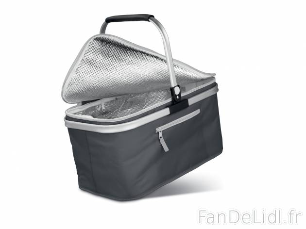 Panier à provisions isotherme , le prix 7.99 € 
- Env. 24 L
- 15 kg max.
- ...