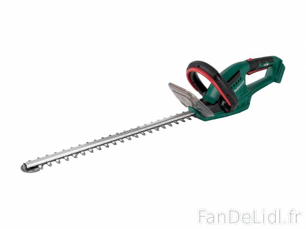 Taille-haies sans fil Parkside, X20VTeam , le prix 39.99 € 
- Lame découpée ...