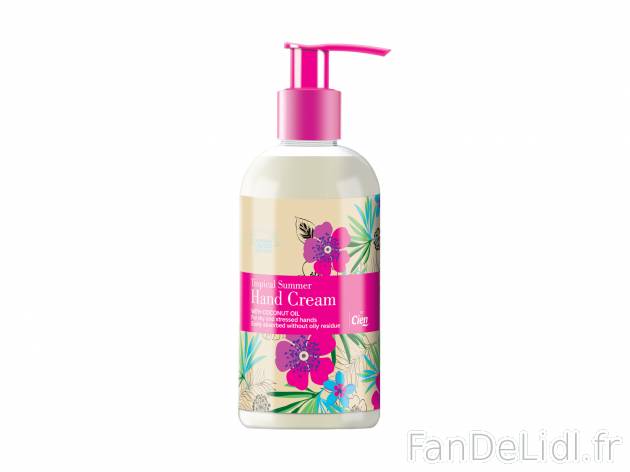 Crème pour les mains , le prix 1.99 €