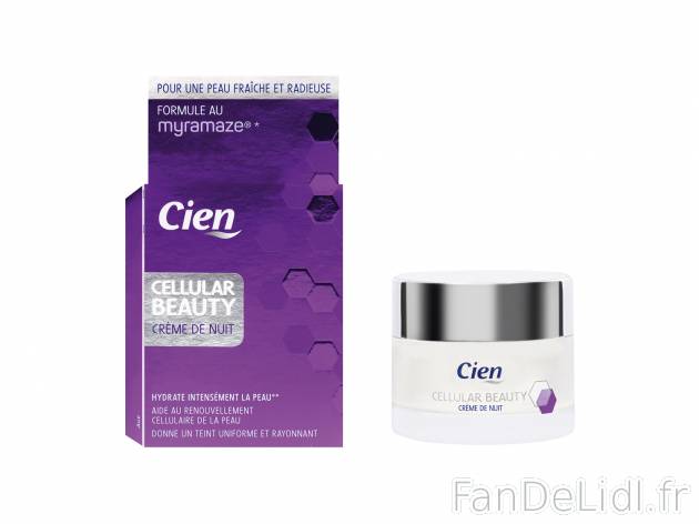 Crème de jour ou de nuit , le prix 3.29 €
