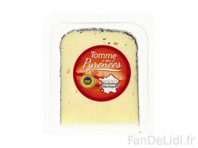 Tomme noire des Pyrénées IGP , le prix 1.79 € 

Caractéristiques

- IGP
- ...
