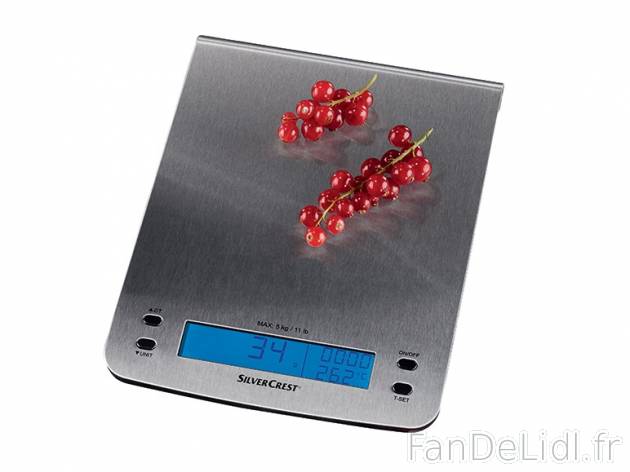 Balance de cuisine en inox , prezzo 11.99 € per L&apos;unité au choix 
- ...