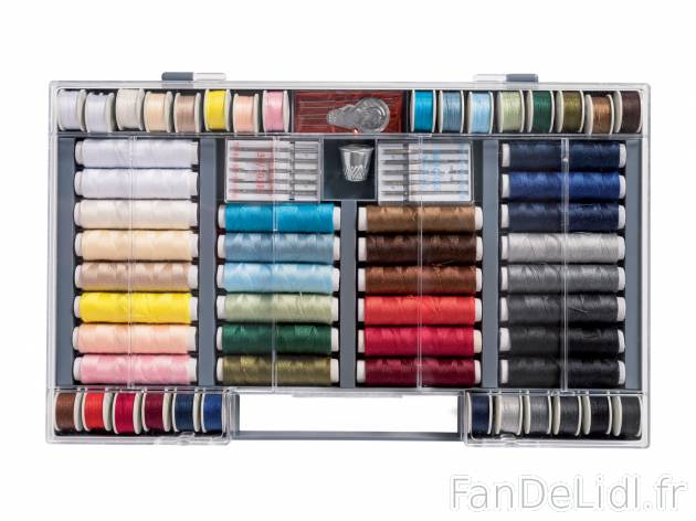 Nécessaire de couture ou fils à coudre chez , le prix 4.99 € 
Au choix : 
- ...