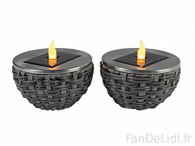 Balise à LED , le prix 8.99 € 
- Au choix : env. 10,5 cm x 9,5 cm (Ø x h) chacune, ...