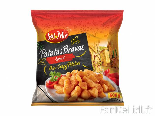 Patatas Bravas au paprika , le prix 0.69 €  

Caractéristiques

- surgelées