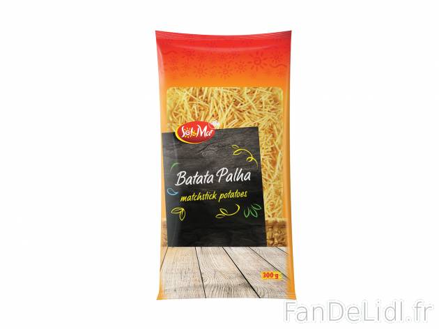 Chips paille , le prix 1.15 €