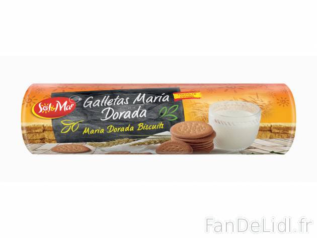 Biscuits María Dorada , le prix 0.49 €