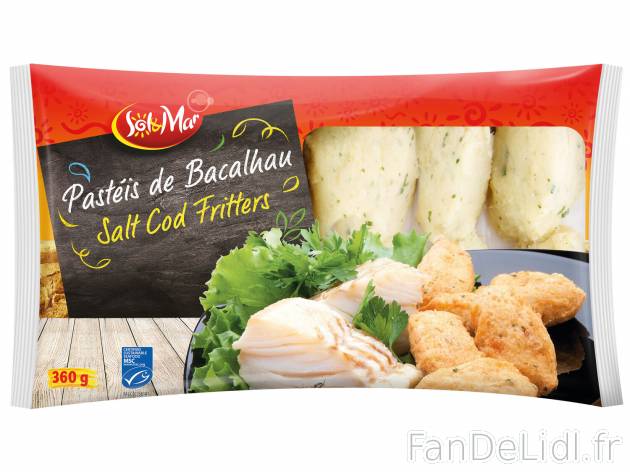Accras de morue , le prix 2.29 €  

Caractéristiques

- surgelées
