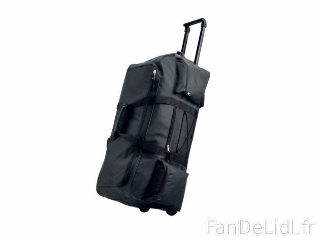 Sac de voyage à roulettes , le prix 14.99 € 
- Env. 73 x 30 x 31 cm (L x l x ...