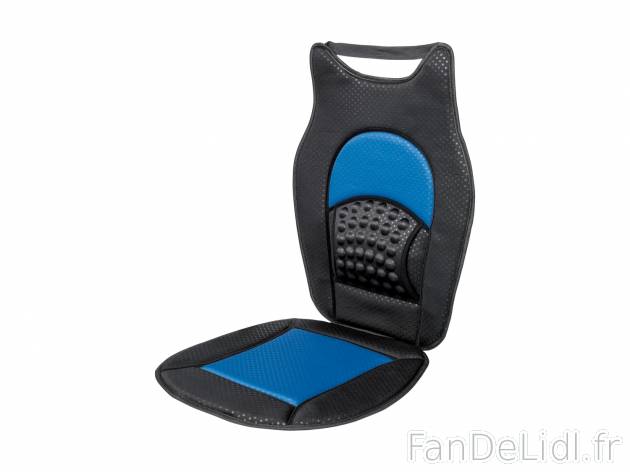 Couvre-siège auto , le prix 5.99 € 
- 36 picots de massage au niveau du dossier
- ...