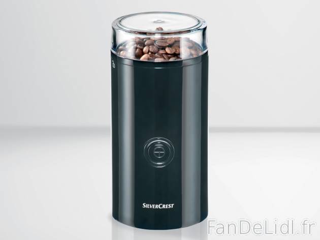 Moulin à café électrique , le prix 14.99 € 
- 180 W
- Système de broyage ...