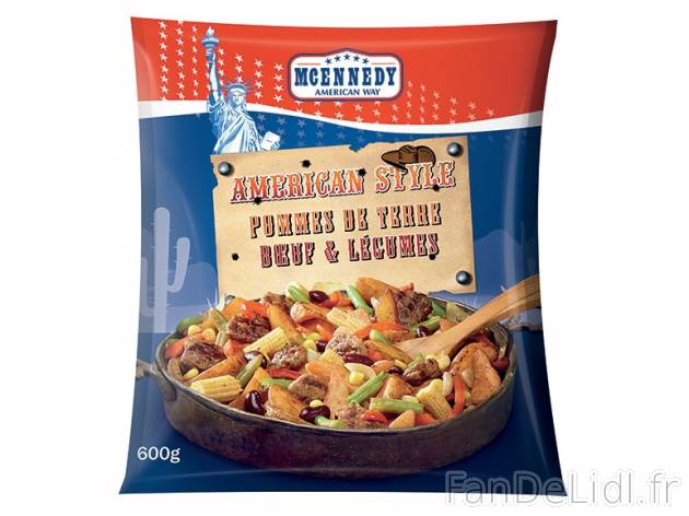 Poêlée à l&apos;américaine , prezzo 1.99 € per 600 g, 1 kg = 3,32 € ...