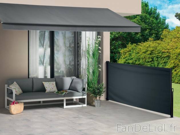 Brise-vue rétractable , le prix 59.99 € 
- Env. 300 x 160 cm (l x h)
- Pour ...