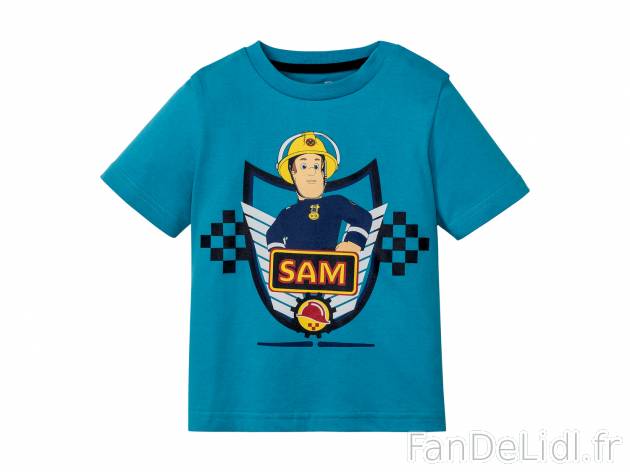 Pyjashort garçon Nickelodeon SAM, le prix 5.99 € 
- Ex. Haut 100 % coton et ...