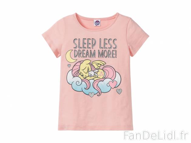 Pyjashort filleMy Little Pony , le prix 5.99 € 
- Du 6-8 ans (122/128 cm) au ...