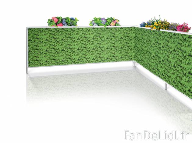 Brise-vue pour balcon , le prix 9.99 € 
- Env. 500 x 90 cm (L x h)
- En polyester ...