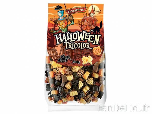 Pâtes tricolores , prezzo 1.49 € per 500 g, 1 kg = 2,98 € EUR. 
- En forme ...