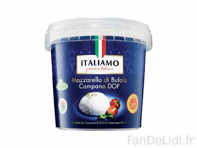 Mozzarella di bufala campana DOP , prezzo 4.99 € per 500 g, 1 kg = 9,98 € EUR. ...