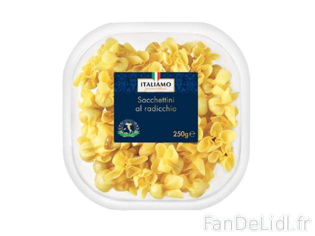 Pâtes farcies , prezzo 1.29 € per 250 g au choix, 1 kg = 5,16 € EUR. 
- Au ...
