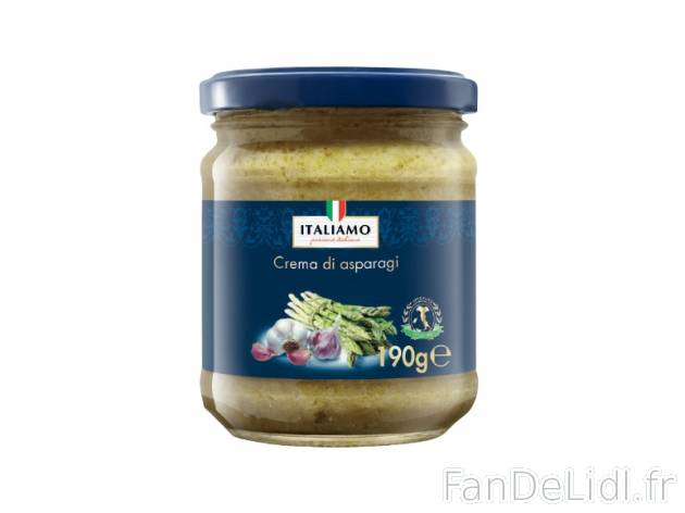 Crème italienne , prezzo 1.99 € per 190 g au choix, 1 kg = 10,47 € EUR. 
- ...