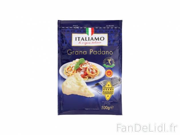 Grana Padano DOP , prezzo 1.15 € per 100 g, 1 kg = 11,50 € EUR.