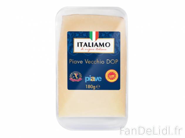 Piave Vecchio DOP , prezzo 2.49 € per 180/200 g au choix, 1 kg = 13,83 € EUR. ...