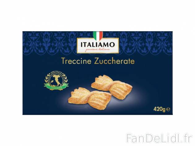 10 tresses au sucre perlé , prezzo 1.99 € per 420 g, 1 kg = 4,74 € EUR.