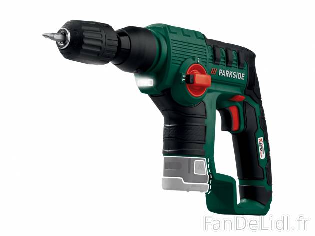 Marteau perforateur sans fil sans batterie ni chargeur Parkside, X12VTeam, le prix ...